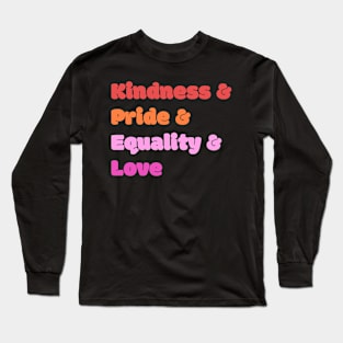 Equality & Love Long Sleeve T-Shirt